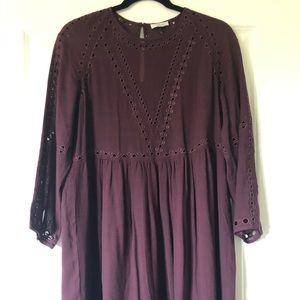 Aritzia Wilfred Dress | Medium | Wine/Oxblood